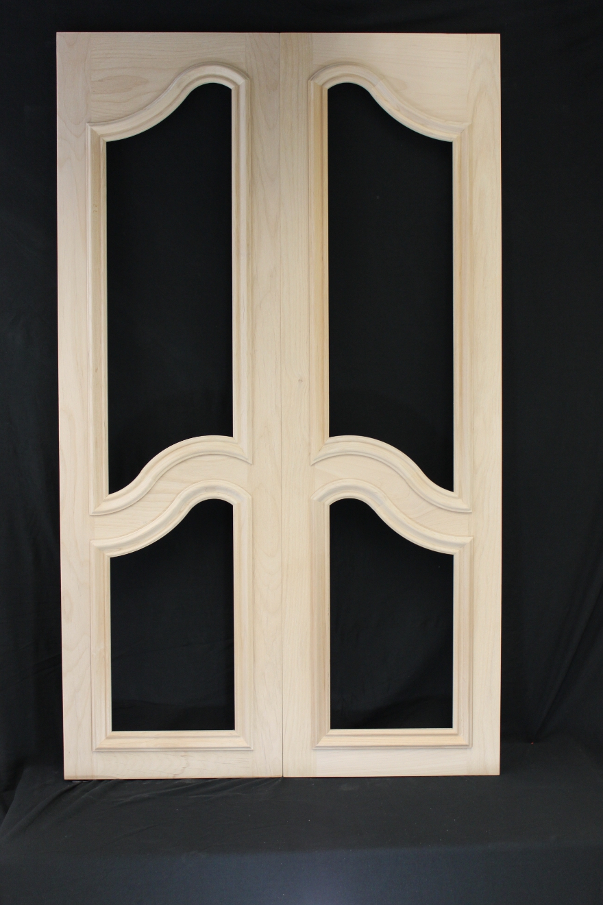 2 BAROQUE GLASSDOOR