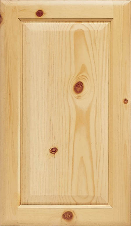 Wyoming A-Panel Knotty Pine shown w/ optional V-1 Inside Edge & S-3 Edge