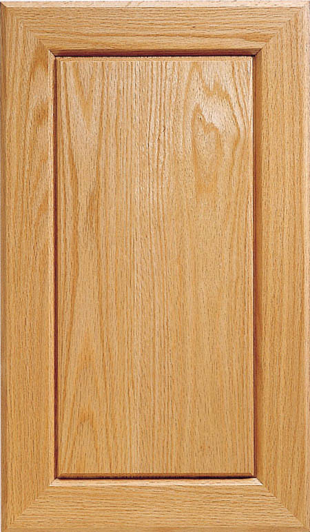 Vail V-Panel Red Oak (for matching routed Dr. Fr. use DV-2)