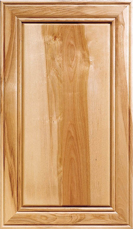 Sheffield L-Panel Natural Birch shown w/ optional Rosewood Edge